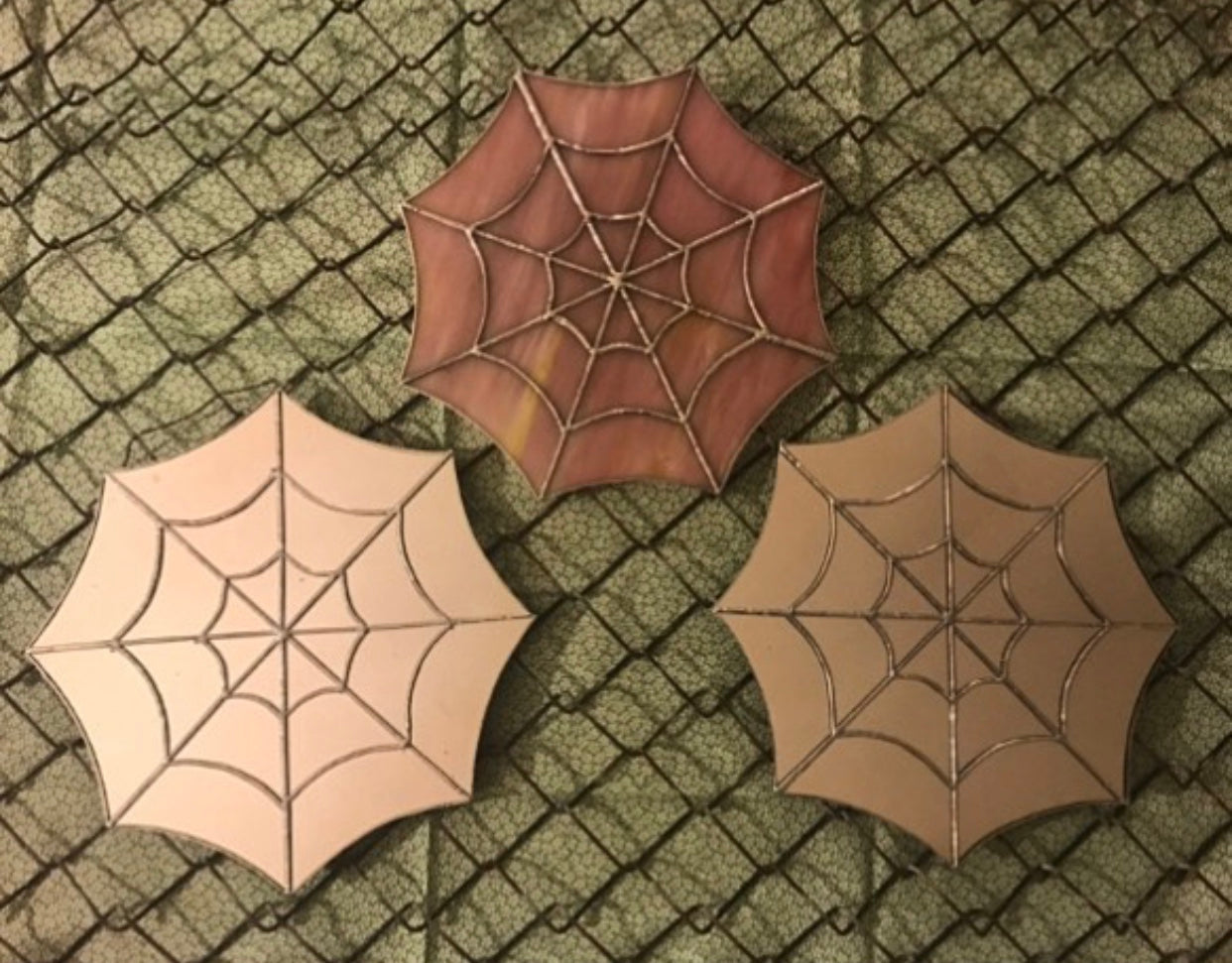 Large Spiderweb Mirror